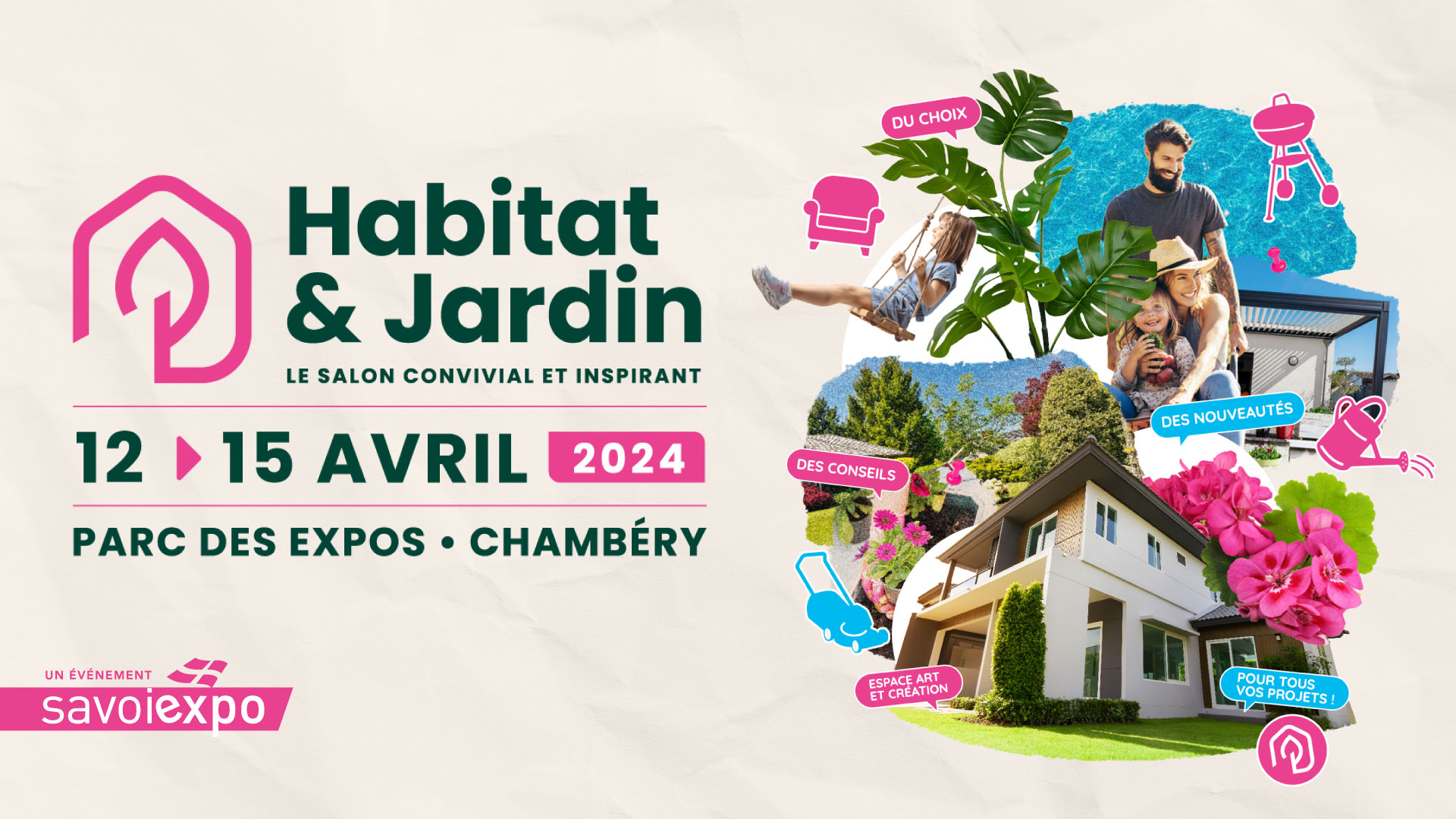 Salon Habitat & Jardin avril 2024