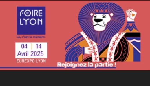 Nous serons présents à la foire de Lyon